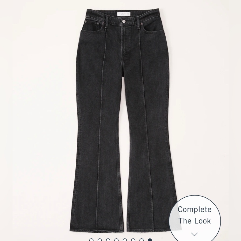 Abercrombie & Fitch Curvy high rise Jean